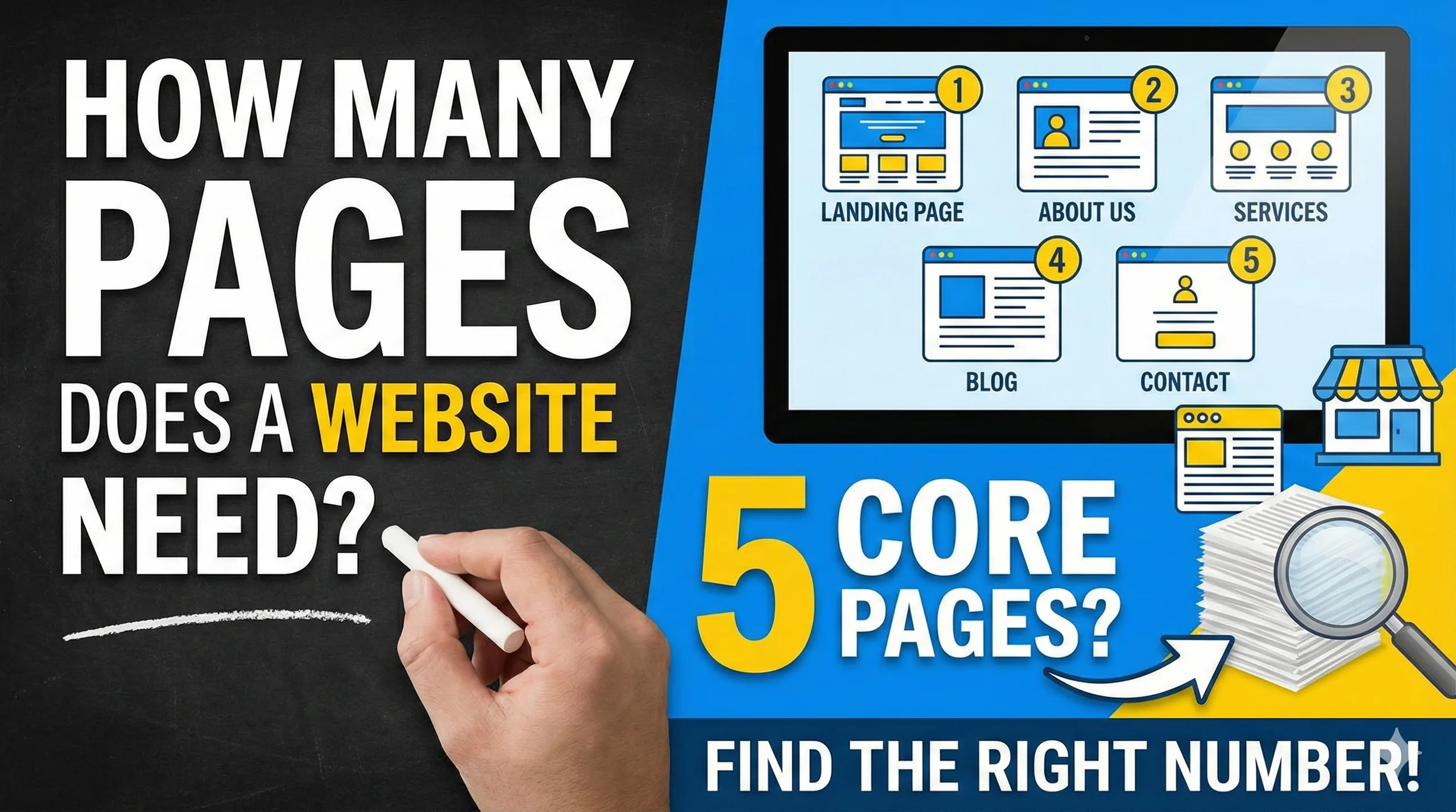 How Many Pages Does a Website Need? (Guide for Small Businesses & Clinics)