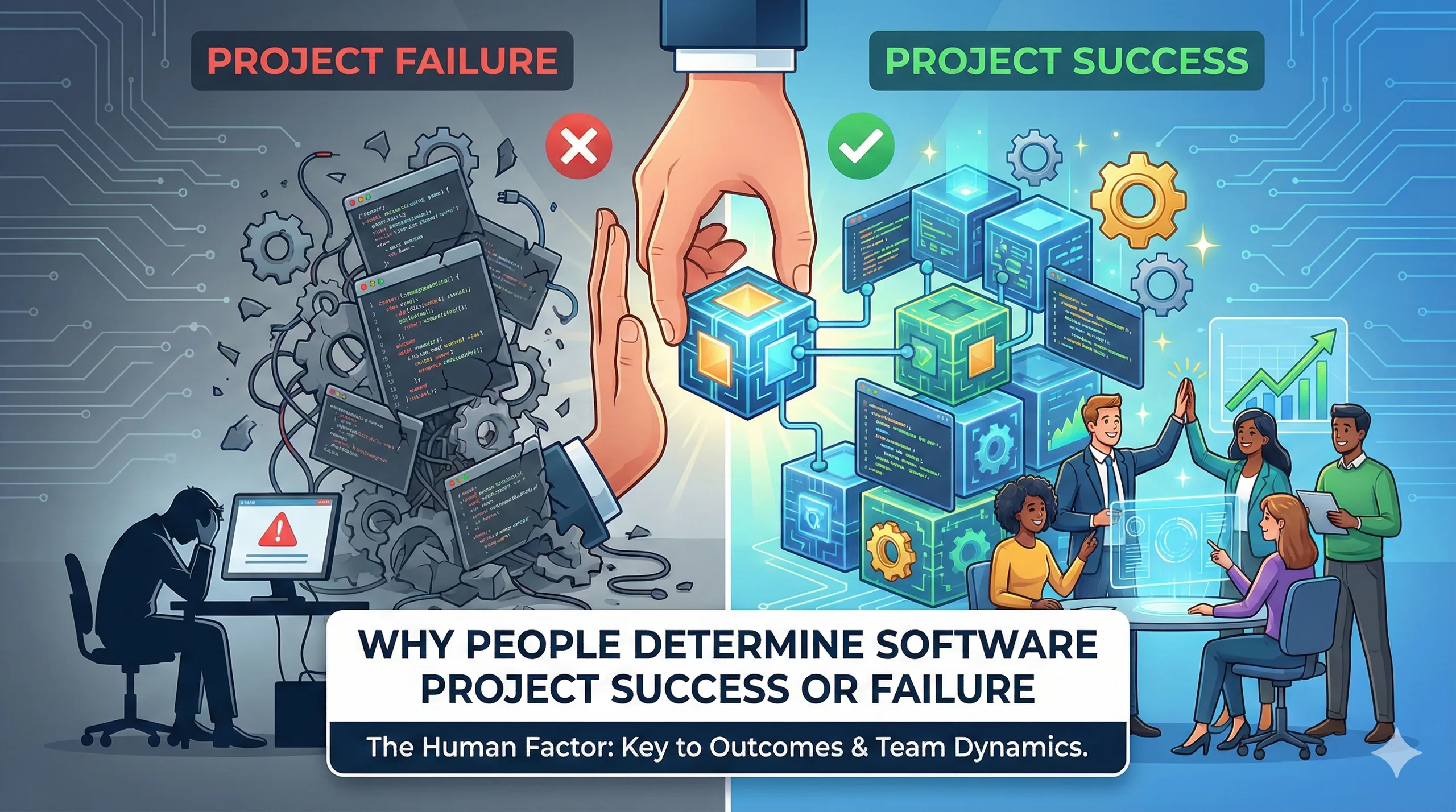 Why People Determine Software Project Success or Failure