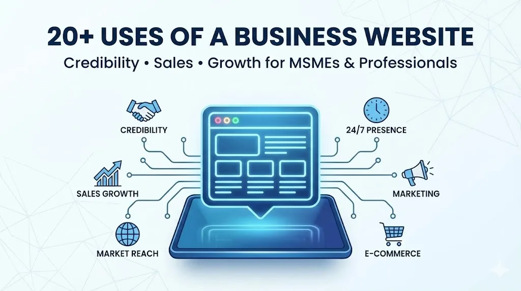 What is the Use of a Website? 20+ Reasons Your Business Needs One