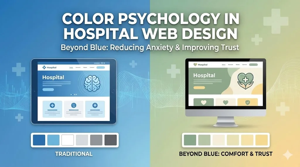 Color Psychology in Hospital Web Design: Beyond Blue