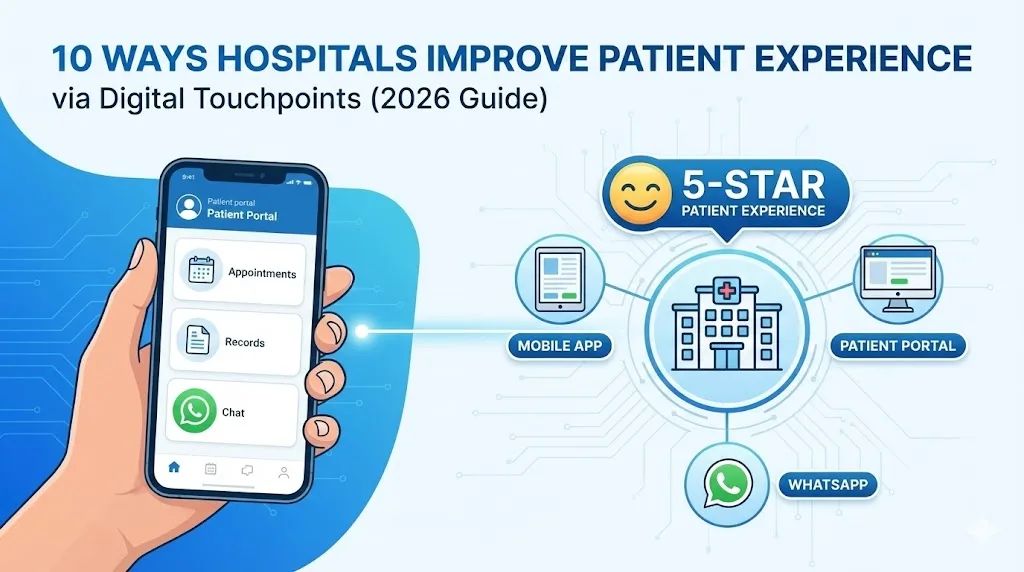 10 Ways Hospitals Improve Patient Experience via Digital Touchpoints (2026 Guide)