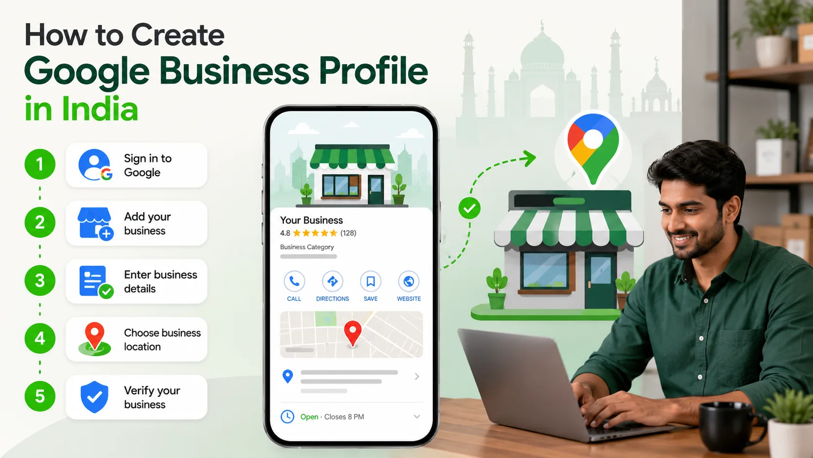 How to Create a Google Business Profile in India Step by Step